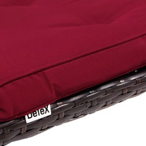 Almofada para espreguiçadeira (NÃO INCLUÍDA) Deckchair 184,5 x 43 x 5 cm Vermelho