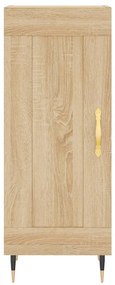 Armário alto 34,5x34x180 cm madeira processada carvalho sonoma