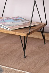 Estante Balaban – Cor Pinho – 46 cm x 165 cm x 30 cm