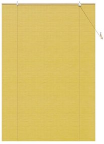 Persianas e Sombras de Janela Amarelo 150 x 220 cm Bambu