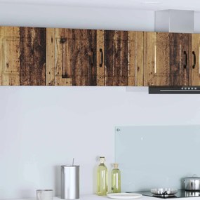 vidaXL Armário de Cozinha 2 pcs Madeira antiga 40 x 31 x 40 cm