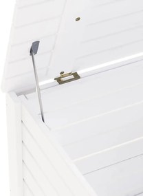 Caixa arrumação c/ tampa RANA 100x49x54 cm pinho maciço branco