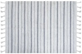 Tapete branco 140 x 200 cm BADEMLI Beliani
