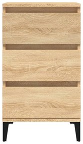 Mesa de cabeceira 40x35x70 cm derivados madeira carvalho sonoma