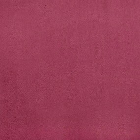 Cadeira de baloiço com banco veludo vermelho tinto