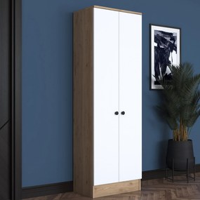 Cabide P6 – Branco Nogueira – 59,8x182,8x37,5 cm