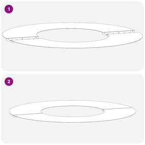 Vaso Cerâmico Branco Cerâmica Grande Redondo Moderno
