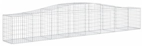 Cestos gabião arqueados 10pcs 400x50x60/80 cm ferro galvanizado