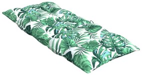 Almofadões p/ cadeira encosto alto 6 pcs tecido oxford folhas