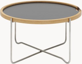 Mesa de centro redonda com tabuleiro reversível CH417