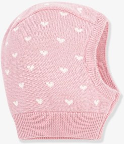Cagula estampada aos corações PETIT BATEAU rosa