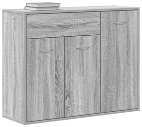 Aparador 88x30x70 cm derivados de madeira cinzento sonoma