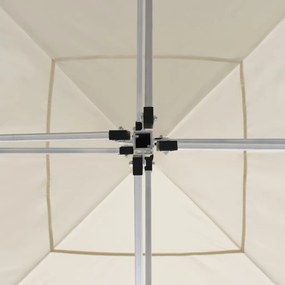 Tenda dobrável profissional com paredes alumínio 3x3m creme