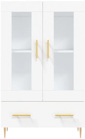 Aparador alto 69,5x31x115 cm derivados de madeira branco