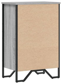 Estante 50x31x74,5 cm derivados de madeira cinzento sonoma