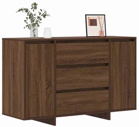 Sideboard Castanho Carvalho 120x41x75 cm Madeira engenheirada