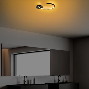 Chandelier Moon – Preto – 46 cm x 6 cm x 33 cm
