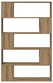 Armário/divisória de quarto carvalho artesanal 100x24x155 cm