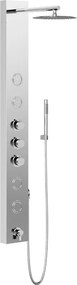 Mexen Ivo painel de duche com bica, cromado - 7608-03-00