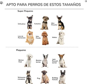 PawHut Escada para Animais de Estimação de 2 Degraus 2 em 1 Cama para
