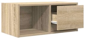 Móveis de TV 2pcs 60x31x25,5cm deriv. madeira carvalho sonoma
