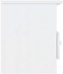 Móvel de TV c/ gavetas ALTA 100x35x41 cm pinho maciço branco