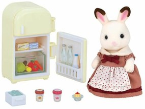 Figuras de Ação Sylvanian Families Mom Rabbit Chocolate / Refrigerator