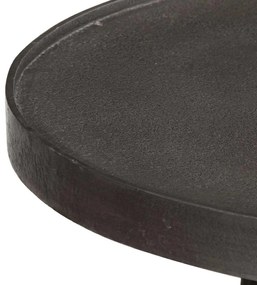 Mesas de centro 2 pcs derivados de madeira preto