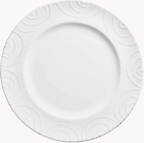 Prato raso artesanal Weißgeflammt