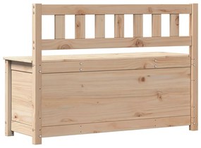 Banco 110x41x76,5 cm madeira de pinho maciça