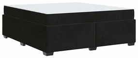 Estrutura da Cama Outros Preto 180 x 200 cm Veludo