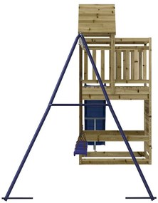 Conjunto de brincar para exterior madeira de pinho impregnada
