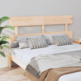 Cabeceira de cama 154x3x81 cm pinho maciço