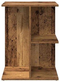 Mesas cabeceira 2 pcs 46,5x29x61cm deriv. madeira madeira velha