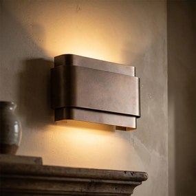 Candeeiro de Parede Inteligente Bronze Escuro 2-Luzes Incl. Zigbee G9 - Coen