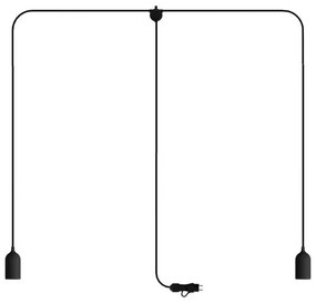 Lâmpada exterior portátil T-Snake EIVA IP65 com 2 luzes