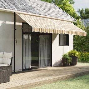 Tecido de substituição para toldo 4x3 m riscas multicor