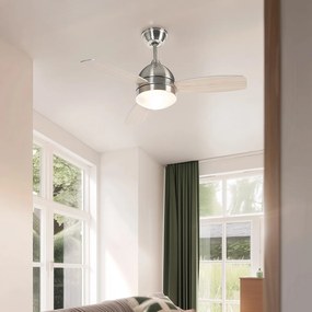 Ventilador de teto em aço com controle remoto - Rotar Moderno