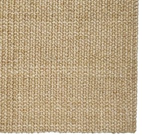 Tapete de sisal para poste arranhador 100x100 cm