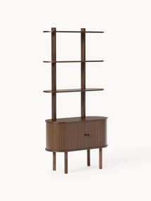 Narrow Shelf Unit Calary with Fluted Front