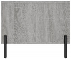 Mesa de centro 102x50x40cm derivados de madeira cinzento sonoma