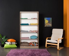 Roupeiro "Coral" – Salmão &amp; Branco – 94 x 182 x 52 cm – Design Moderno