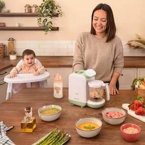 Processador de alimentos que ferve, tritura, esteriliza e aquece garrafas Nana BabyCare FoodProcessor