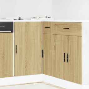 vidaXL Armário base de cozinha Porto derivados madeira carvalho sonoma