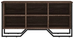Sapateira 90x38x45,5 cm derivados de madeira carvalho castanho