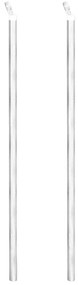 Cerca de arame com postes/espetos 25x1,25 m aço galvanizado