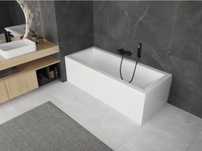 Mexen Cubik banheira retangular 170 x 70 cm com revestimento, branca - 55031707000X