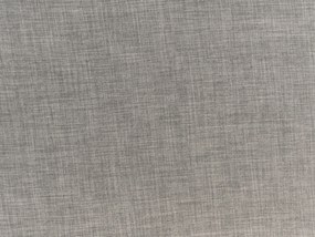 Capa em tecido cinzento claro 140 x 200 cm para cama FITOU	 Beliani