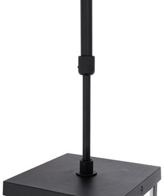 Candeeiro de teto exterior industrial preto IP44 - Charlois Industrial