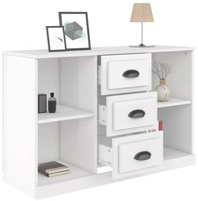Aparador 104,5x35,5x67,5 cm derivados madeira branco brilhante